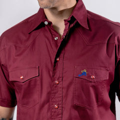 Camisa Mcowboy MC Lisa Vino 102