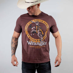 Playera Wrangler Vino Jinete Monta 270