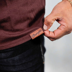 Playera Wrangler Vino Jinete Monta 270