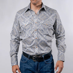 Camisa Cactus Est Amibas Azul 131