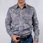 Camisa Cactus Est Amibas Gris 132