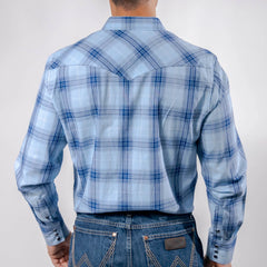 Camisa 1800 West Cua Azul/Cel 017