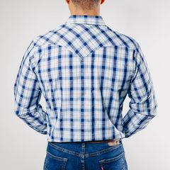 Camisa Hannover Cua Blanco Celeste 298