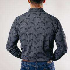 Camisa Hannover Est Negro Amibas 307