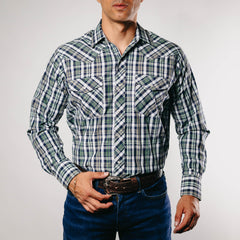 Camisa Hannover Cua Verde Negro 317