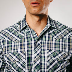 Camisa Hannover Cua Verde Negro 317