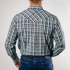 Camisa Hannover Cua Verde Negro 317