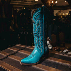 Bota Athiri Athala Cleyton Turquesa H-Marie 020