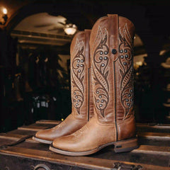 Bota Athiri Rihanna Mat Cat Miel H-057 023