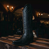 Bota Athiri Latifa Piton Negro H-Marie