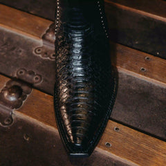 BOTA ATHIRI LATIFA PITON NEGRO H-MARIE