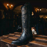 Bota Athiri Cerey Rush Negro H-Rous Oval