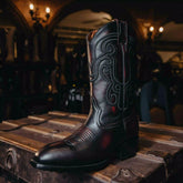 Bota Cowboys Imperial Blk Cherry H-Fran