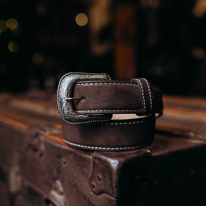 Cinto M Cowboy Kid Liso Café