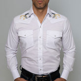 Camisa Hannover Bord Herrad Blanca 220