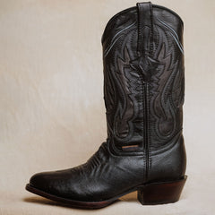 Bota Tejano Style Asher Rush Negro Hombre 030