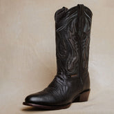 Bota Tejano Style Asher Rush Negro Hombre 030