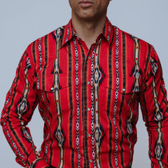 Camisa Wrangler Checotah Roja 184