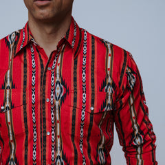 Camisa Wrangler Checotah Roja 184