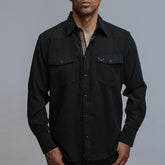 Camisa McAllen Camisola Jerezana Negro 032