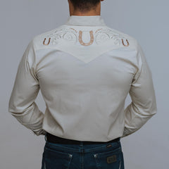 Camisa Hannover Bord Herrad Beige 266