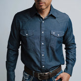 Camisa Cactus Lisa Mezclilla 109