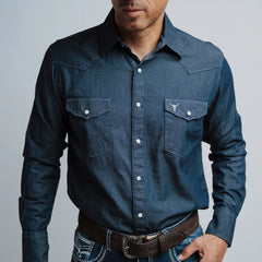 Camisa Cactus Lisa Mezclilla 109