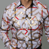 Camisa Cactus Cua Foil Blanco 078