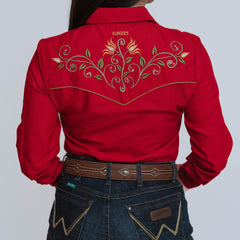 Blusa Rangers Bord Roja 052