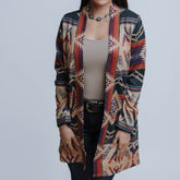 Cardigan Faex Nativo Navy 023