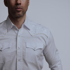 Camisa Wild Bull Bord Blanca Bco 072
