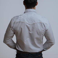 Camisa Wild Bull Bord Blanca Bco 072
