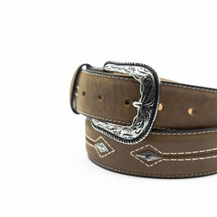 Cinto De Pura Sangre Rombos hilo Miel 028