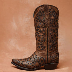 Botas Golden G Vitralli Cedro Miel Mujer 071