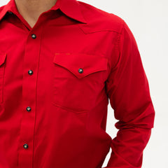 Camisa Rodeo West Lisa Roja 005
