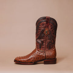 Bota Exótica Tejano Style Ave Brandy Hombre 015