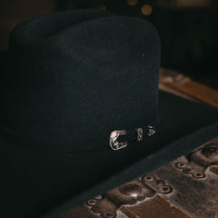 Sombrero Tombstone Texana Roper 20* Lana Negro 079