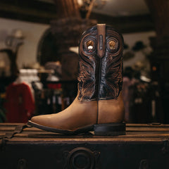 Bota Río Grande Donald DON-01 Miel Mujer 009