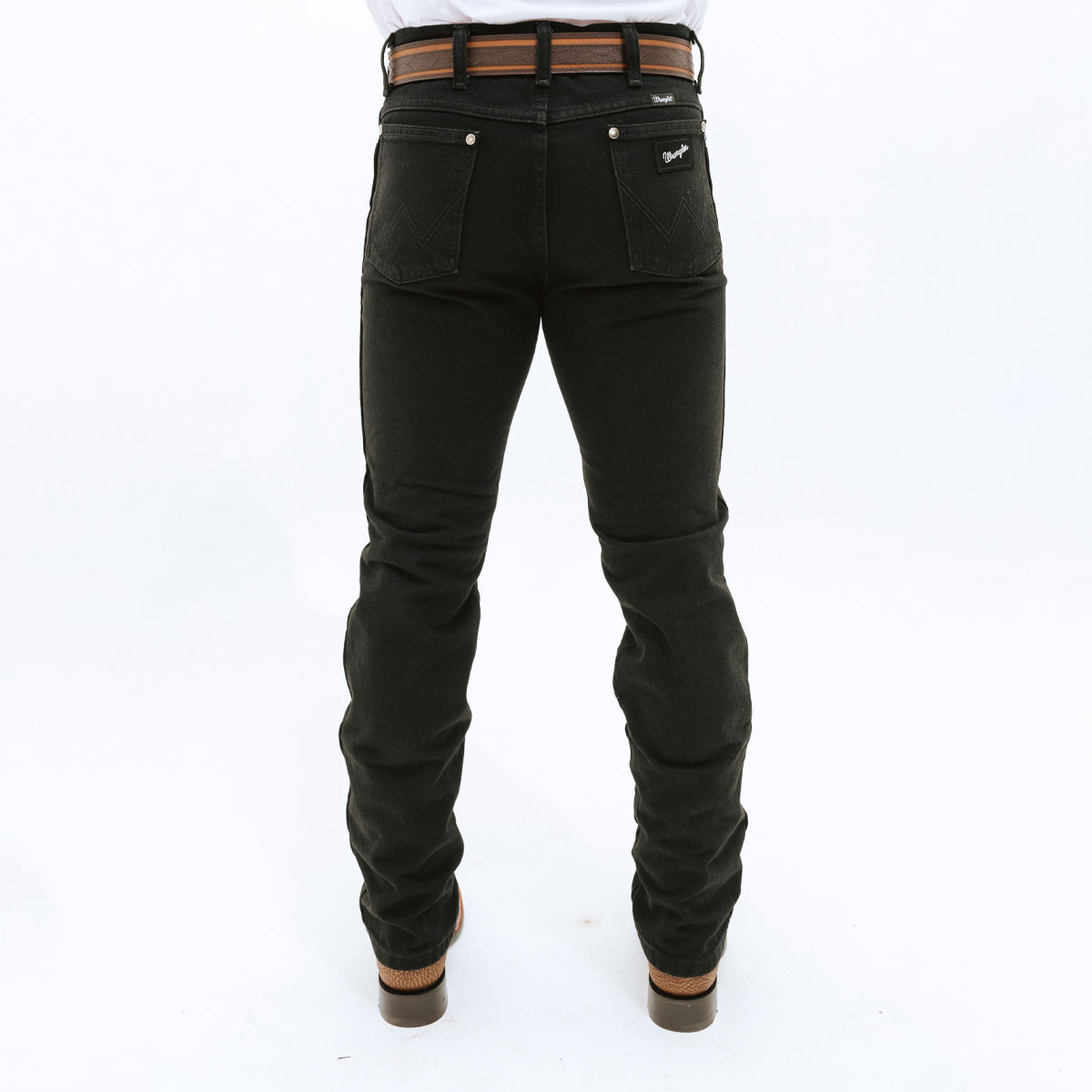 Pantalón Mezclilla Wrangler Silver 933SEWK Negro - Very Vaquero