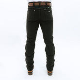 Pantalón Mezclilla Wrangler Silver 933SEWK Negro - Very Vaquero