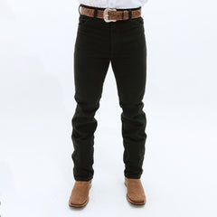 Pantalón Mezclilla Wrangler Silver 933SEWK Negro - Very Vaquero