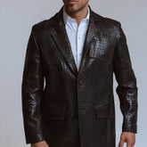 Saco VV Piel Grabado Coco Choco 022