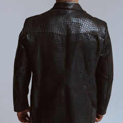 Saco VV Piel Grabado Coco Choco 022