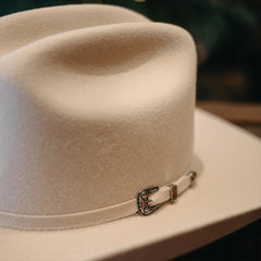 Sombrero West Point/Bridon Lana 8X George Right Silver Belly 047