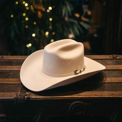 Sombrero West Point/Bridon Lana 8X George Right Silver Belly 047