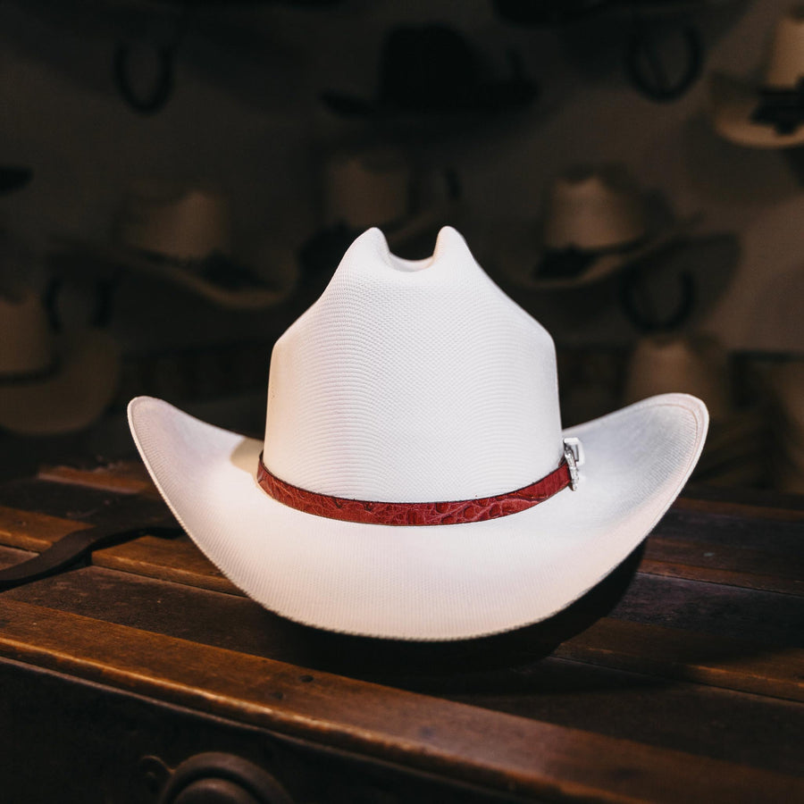 Sombrero Tombstone Frontier 1K Telar Natural Blanco 034
