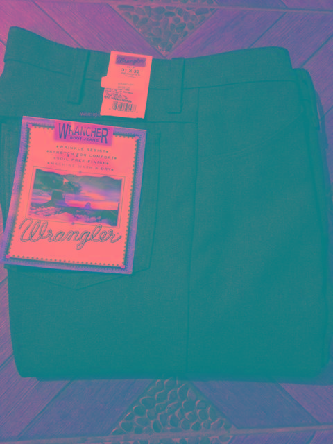 Pantalon Wrangler Poly Negro Japs 023