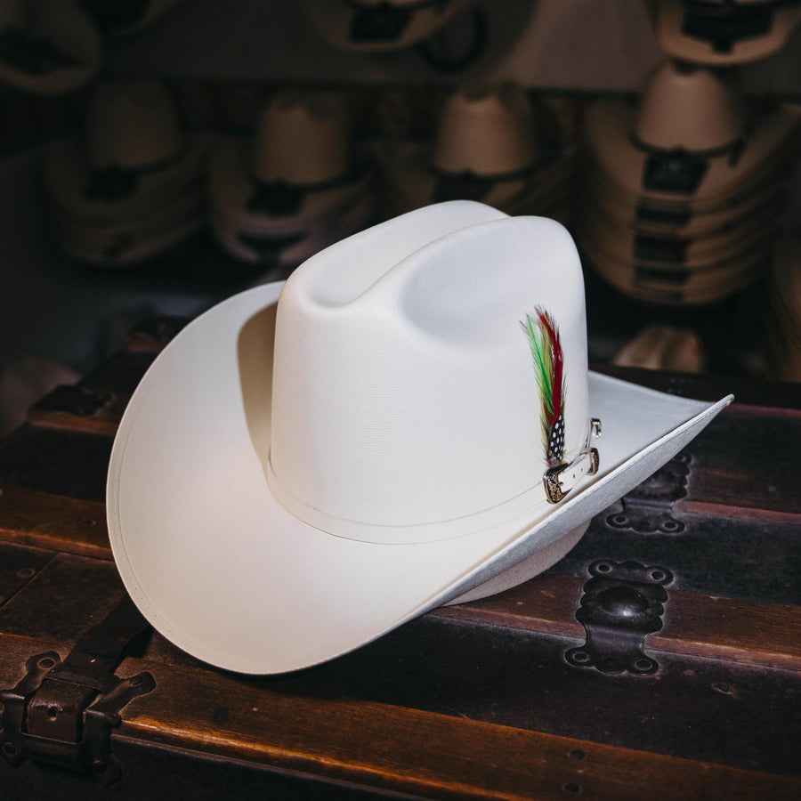Sombrero West Point Jhonson Larry 10K Blanco 056