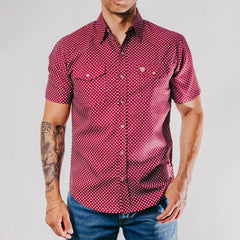 Camisa American West MC Est Vino 033