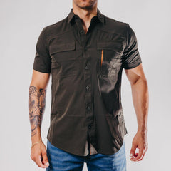 Camisa Platini MC Performance Olivo 041